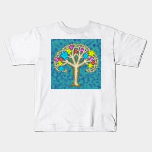 Fractal Tree Kids T-Shirt